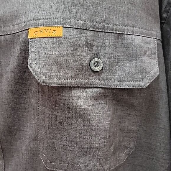 Orvis Men's Short Sleeve Woven Tech Shirt - Picture 5 of 6